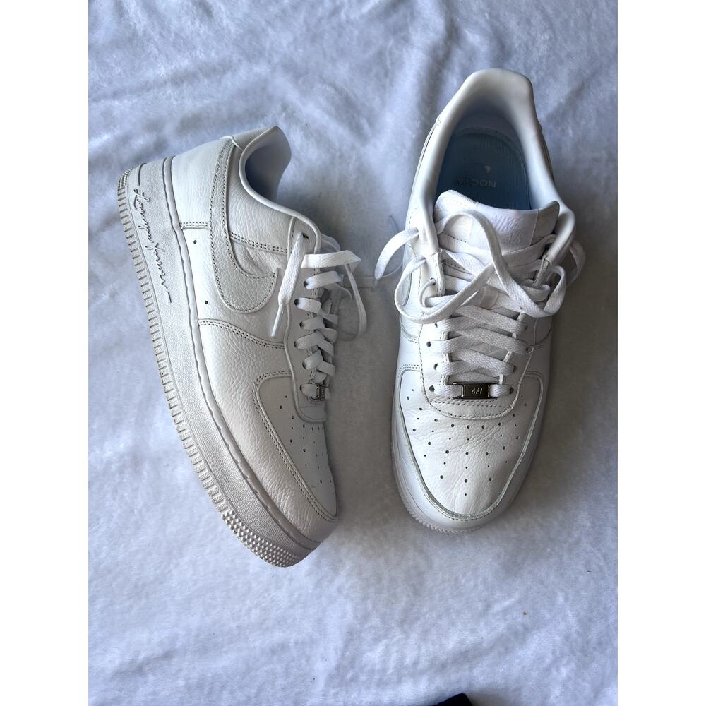 Nike NOCTA Air Force 1 Triple White Mens Size 10.5 AF1